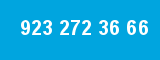 923 272 36 66 923 272 36 66